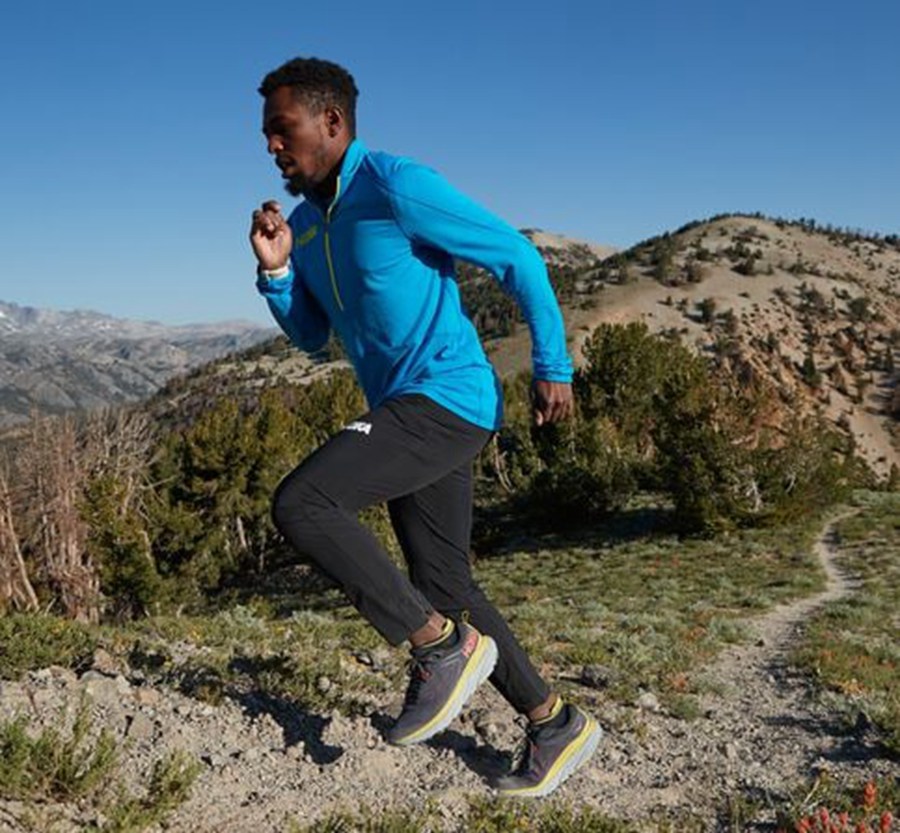 Hoka Trail Shoes Mens - Challenger ATR 6 - Blue - 7248-VCTPN